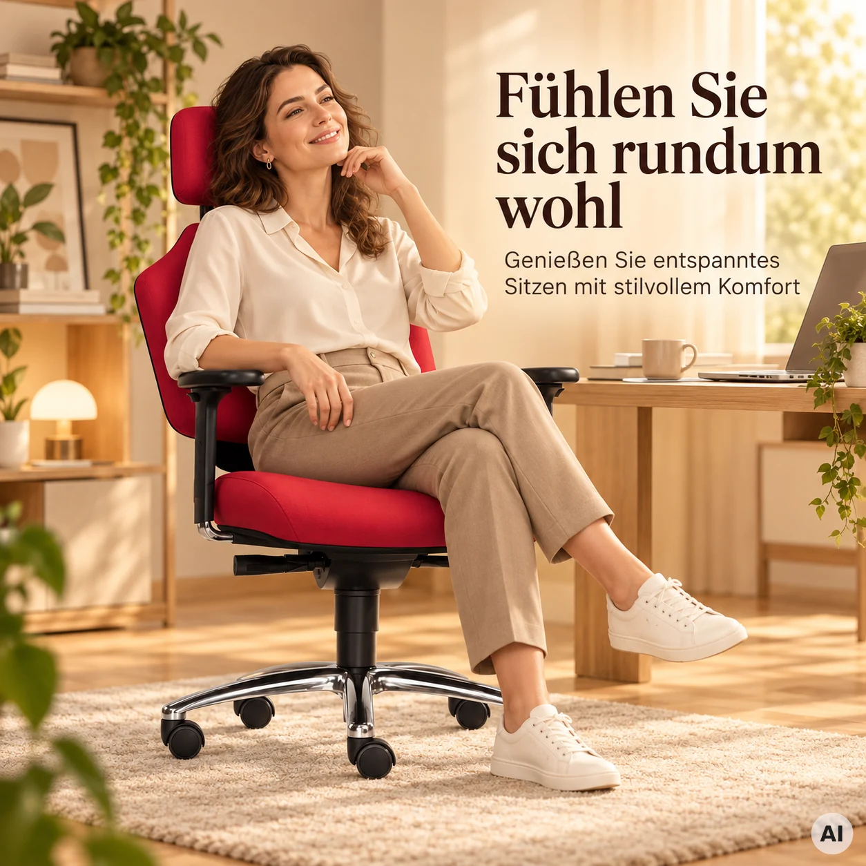 Earth M - Feng Shui Bürostuhl mit optimaler Beweglichkeit