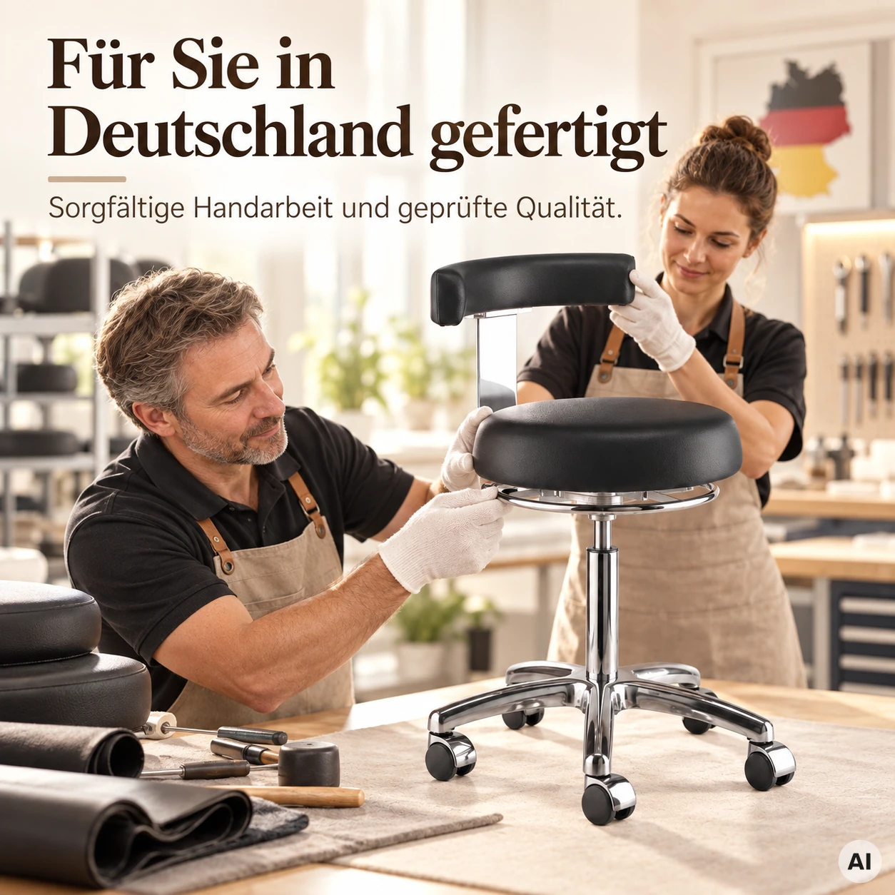 Dentist 3 - Rückenschonender Praxishocker